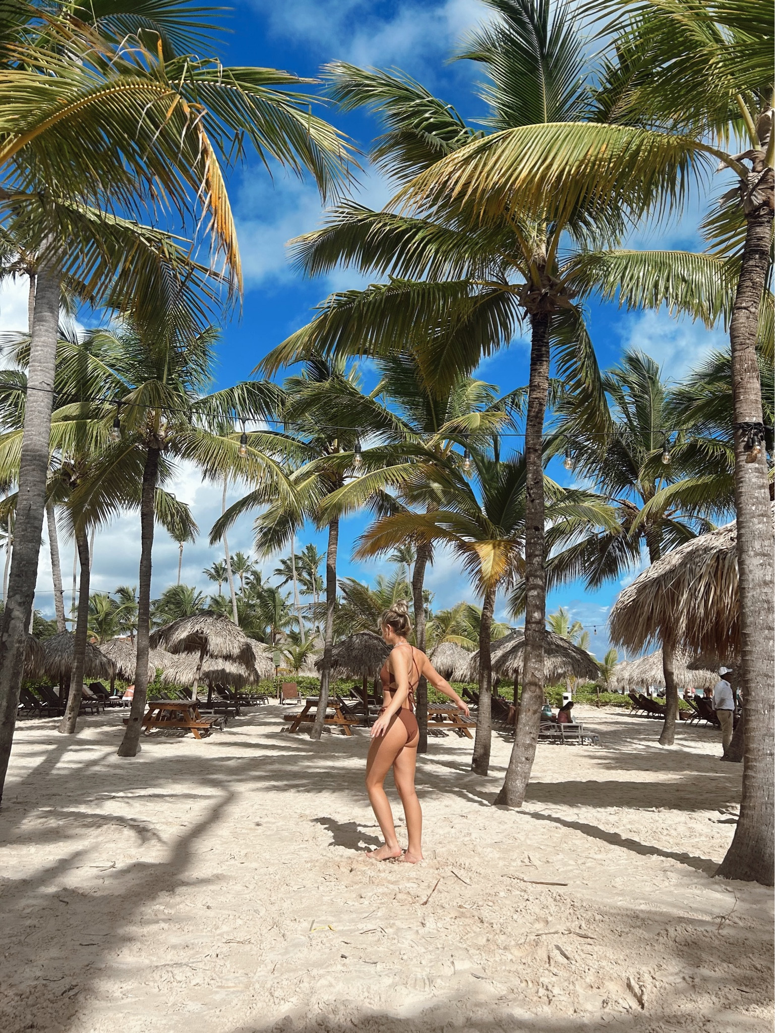 Wearing a size medium!

Bottoms fit a little big on me, more mid waisted. Top is superrrrr supportive & comfy!!

Bathing suit, bikini, resort wear, vacation outfits 

#LTKSwim #LTKTravel #LTKFindsUnder50