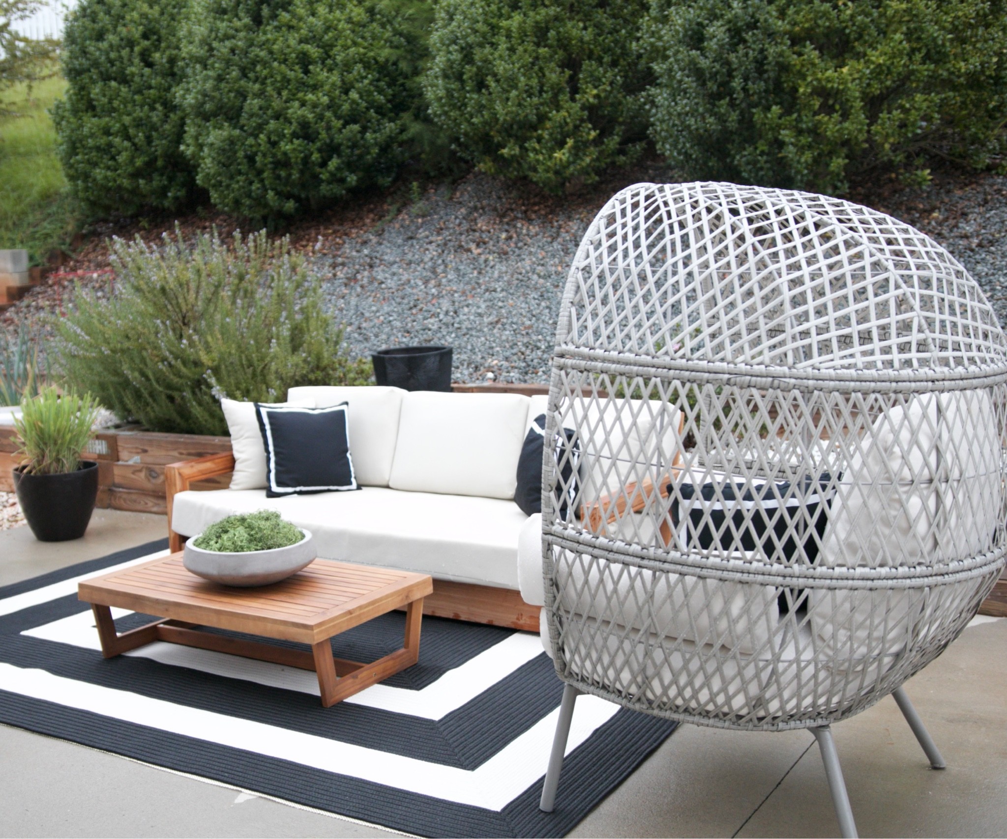 As we are wrapping up summer I am enjoying this cozy weather that fall is bringing to my area 

#LTKhome #LTKSeasonal #LTKunder50