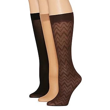 Mixit 3 Pair Trouser Socks Womens | JCPenney