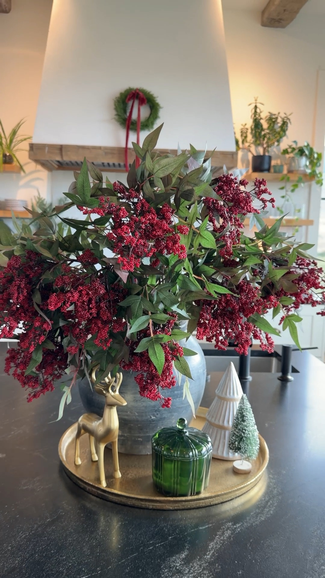 The perfect holiday centerpiece! These berry stems are so vibrant. Pair them with a candle and some festive pieces like a reminder or tree and you’re good to go. Perfect for holiday parties. 

Christmas decor, living room, mantel decor, Christmas tree, garland, coffee table, holiday party, Christmas table, kitchen decor, dining room, dining table 

Everything linked below for you!

#LTKHoliday #LTKSeasonal #LTKHome