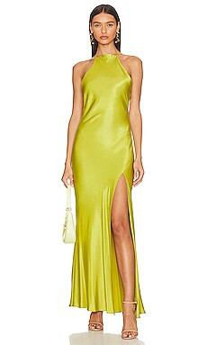 BEC&BRIDGE Teresa Halter Maxi Dress in Wasabi from Revolve.com | Revolve Clothing (Global)