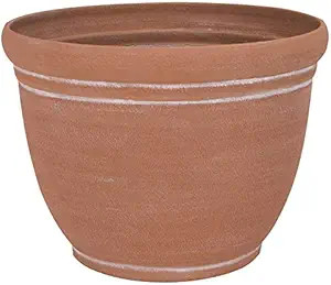 Rocky Mountain Goods Resin Planter Pot with Terra Cotta Finish - Heavy Duty Break Proof Resin wit... | Amazon (US)
