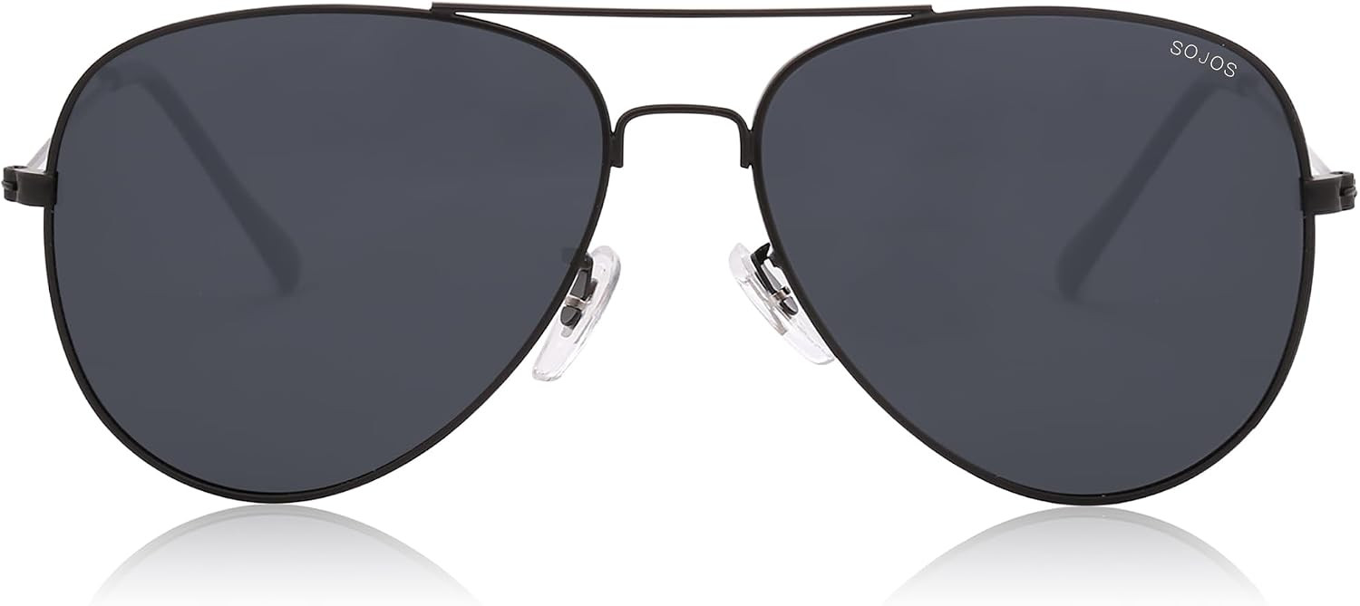SOJOS Polarized Aviator Sunglasses for Men Women Classic Vintage Sunnies | Amazon (US)