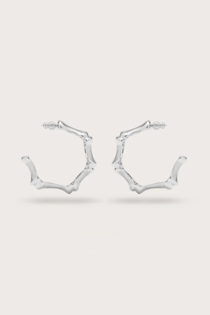 BAMBU EARRING - ANTIQUE SILVER | Cult Gaia - US