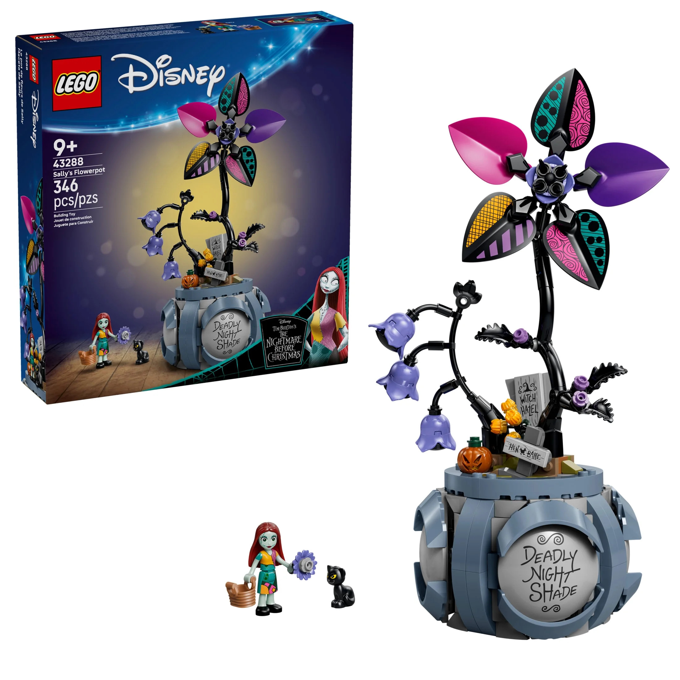 LEGO Disney Sally's Flowerpot Building Toy - The Nightmare Before Christmas Set for Girls & Boys,... | Walmart (US)