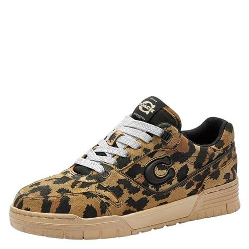 Coach Leopard Women's SoHo Sneaker, TAN Multi, 7 | Amazon (US)