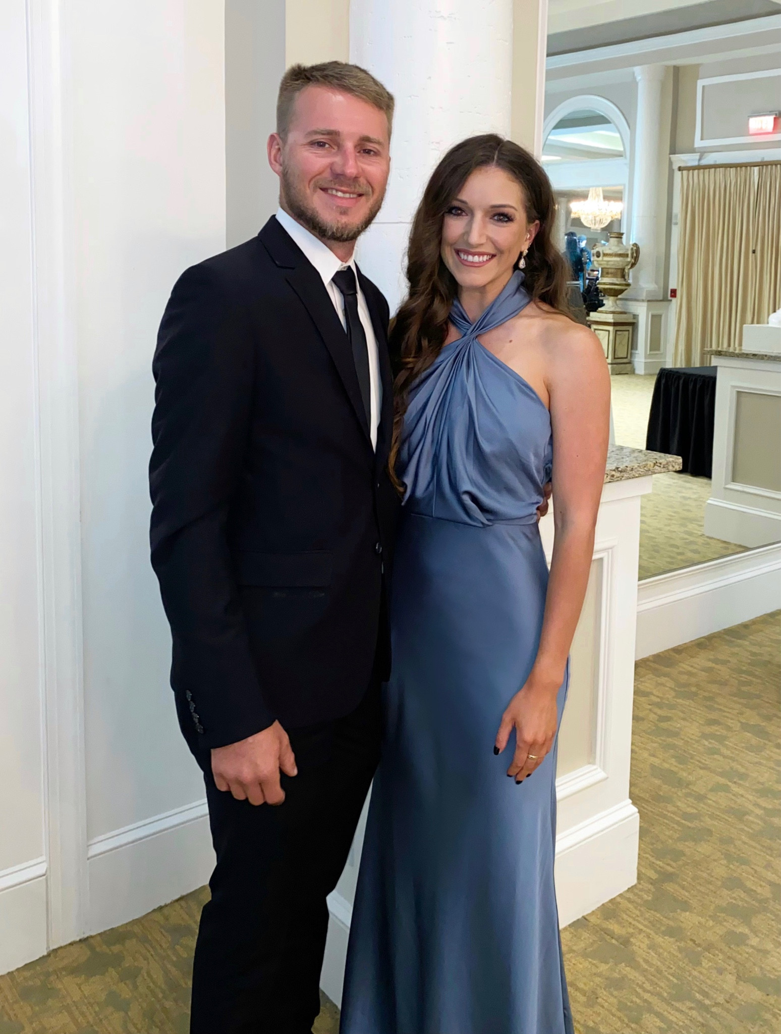 Black tie optional wedding! || black tie, black tie optional, formal dress, floor length dress, black suit, wedding guest dress, black tie wedding guest

#LTKstyletip #LTKfit #LTKwedding