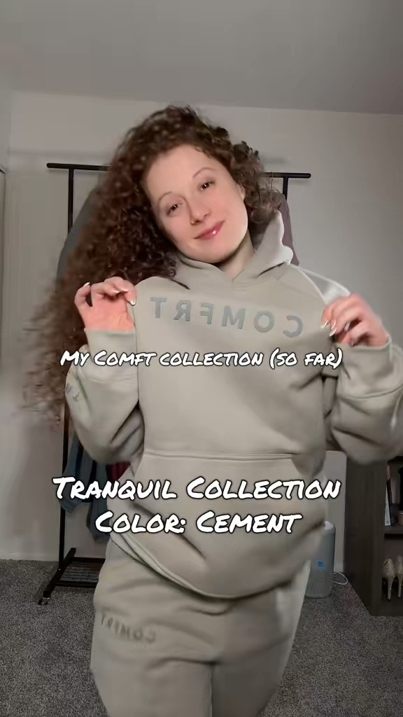 My full Comfrt sets so far 😉 
All Comfrt hoodies are made with a slightly weighted material! 🤩 #cozy #comfrt

Hoodie: M or S
Pants: M

#LTKU #LTKGiftGuide #LTKSaleAlert