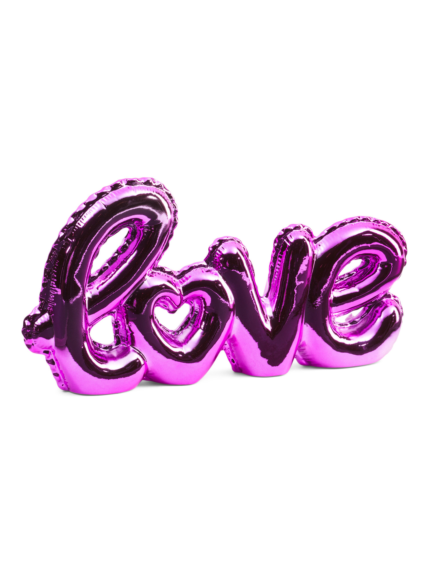 13in Plated Porcelain Love Balloon Decor | Valentine's Day | Marshalls | Marshalls