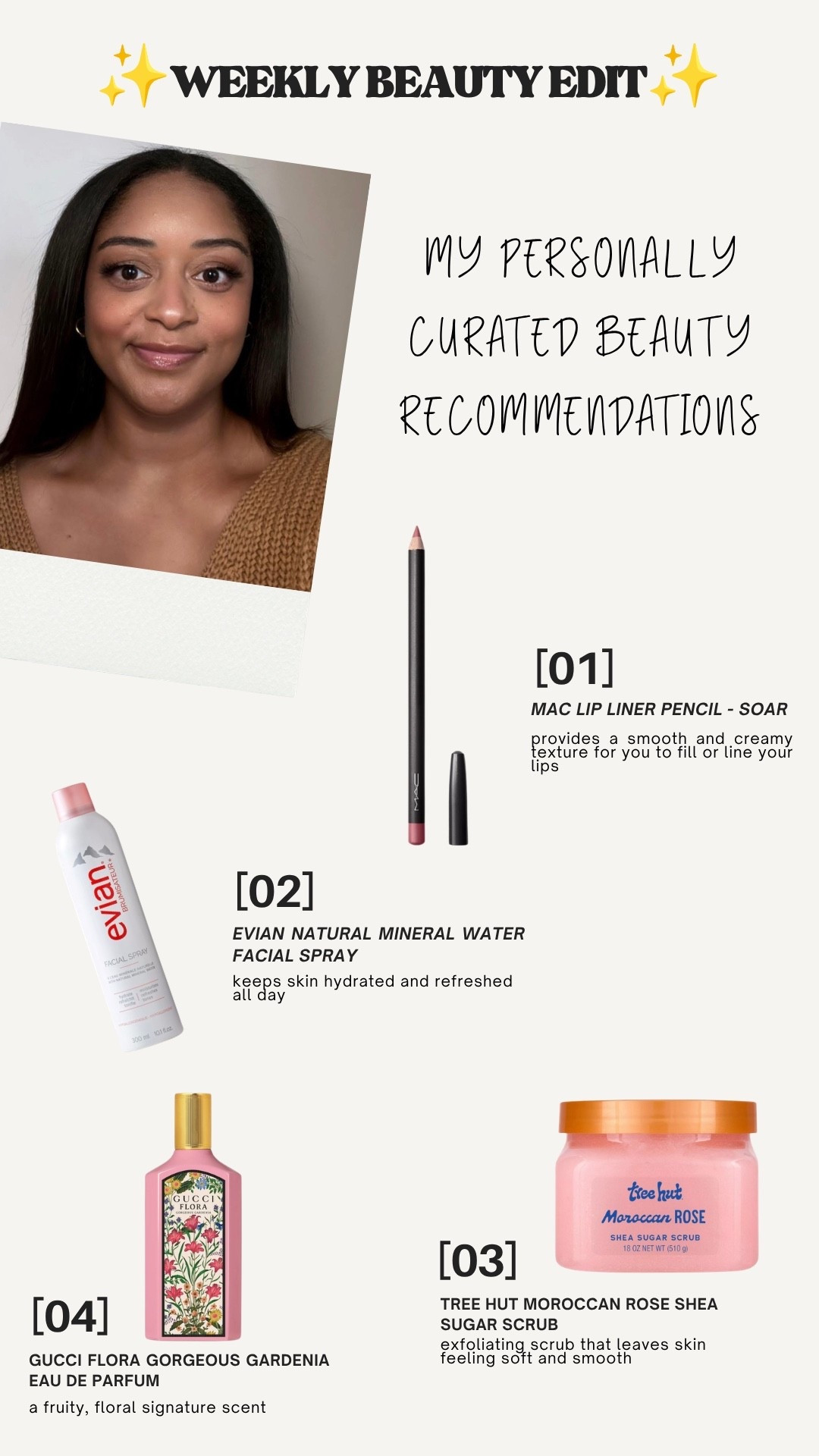 Weekly Beauty Edit #12 - Newsletter Picks #lachiccouture

#LTKgrwm #LTKselfcare #LTKBeauty