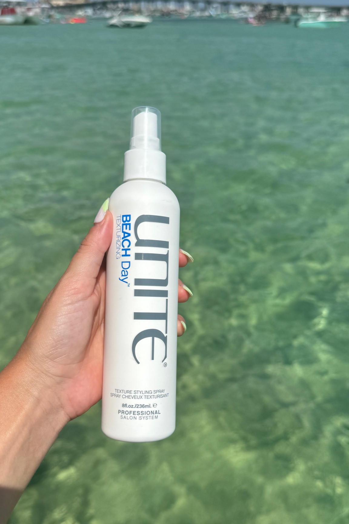 The perfect hair treatment at the beach!! Unite Beach Day Spray 

#LTKSwim #LTKSummerSales #LTKTravel