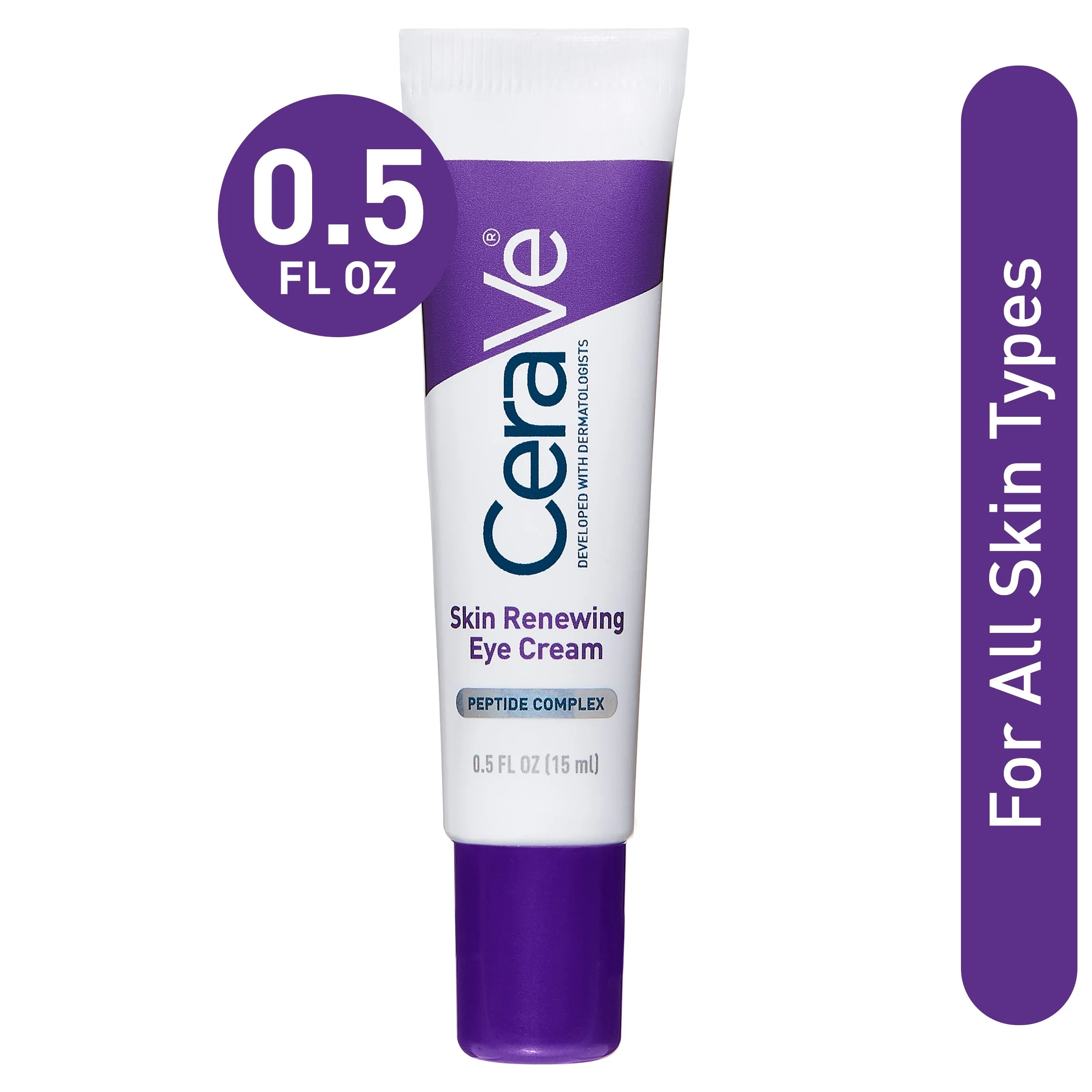 Cerave Anti-Aging Eye Cream for Wrinkles with Caffeine and Hyaluronic Acid, Fragrance Free, 0.5 o... | Walmart (US)