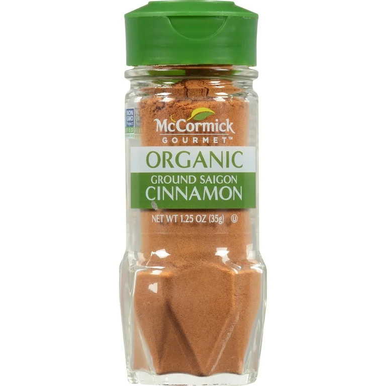 McCormick Gourmet Organic Ground Saigon Cinnamon, 1.25 oz Mixed Spices & Seasonings | Walmart (US)