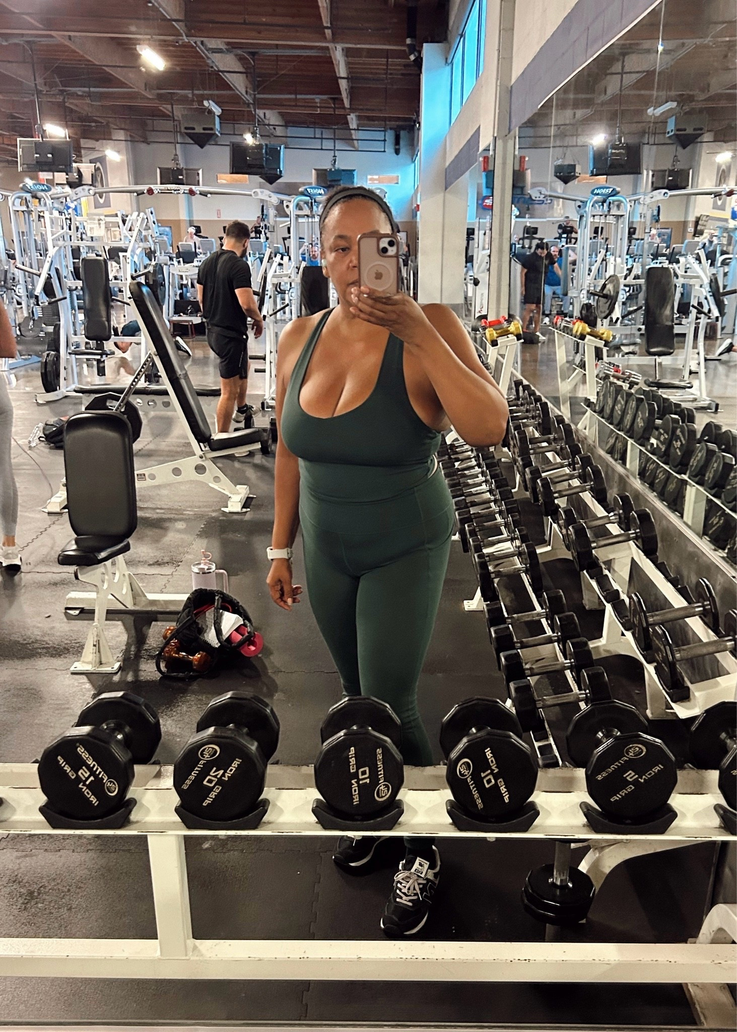 Gym 💪🏾 check ☑️ - Yitty sports bra entered the chat! Got a size large. I like a snug fit for shaping and support. If you want a less snug fit - go with an xl. 🫶🏾

#LTKMidsize #LTKOver40 #LTKfitnessgoals