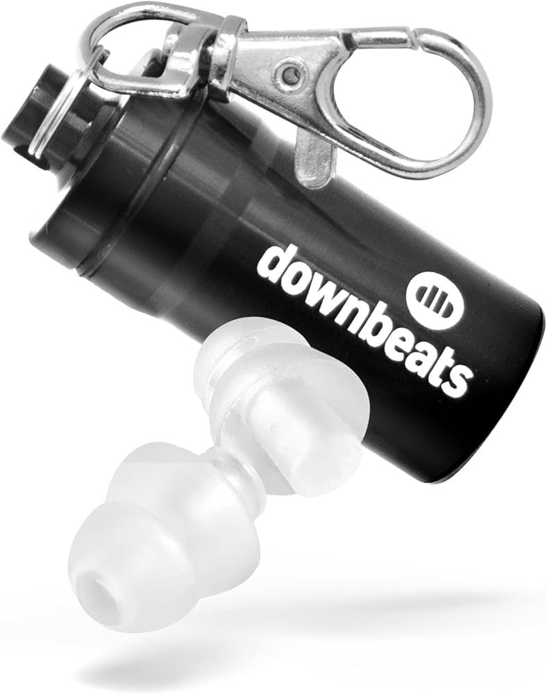 DownBeats Reusable High Fidelity Hearing Protection: Ear Plugs for Concerts, Music, and Musicians... | Amazon (US)