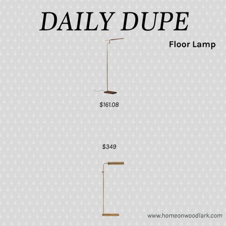 Daily Dupe:  Task floor lamp.  

Amazon floor lamp.  Pottery Barn Sherman Task Floor lamp.  Vintage floor lamp.  Living room lamp.  

#LTKhome #LTKfamily #LTKSeasonal
