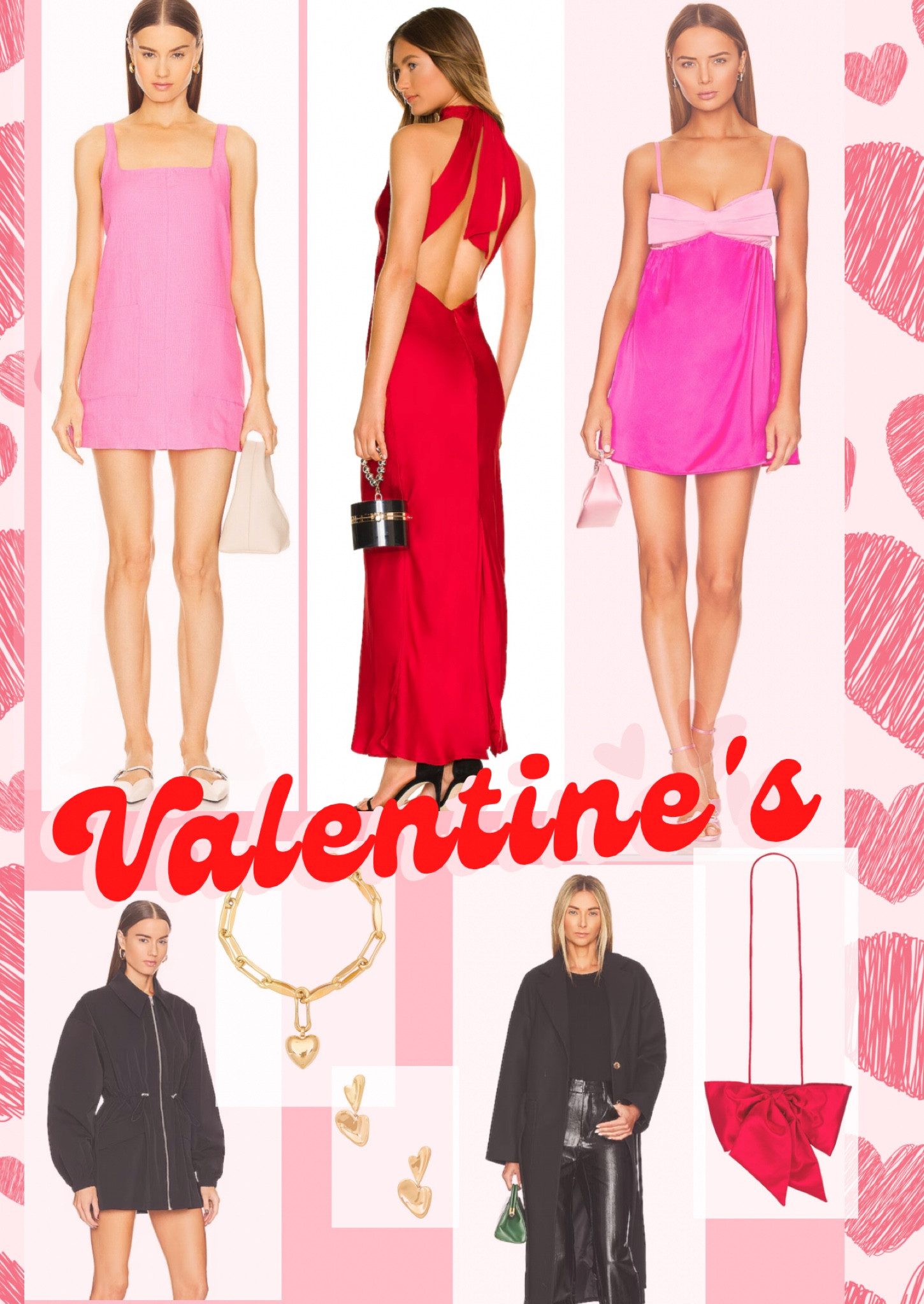 Valentines x revolve looks. Holiday party, date night, galentines, dinner ❤️

#LTKSeasonal #LTKstyletip