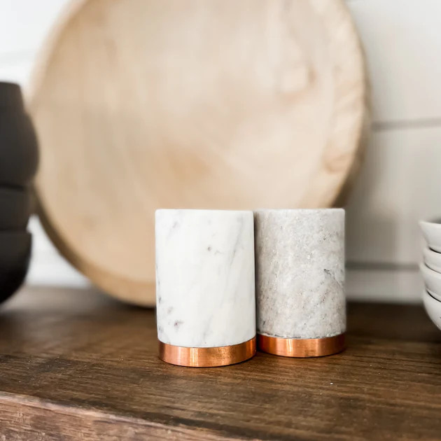 Colt Salt + Pepper Shakers | Pepper + Vetiver