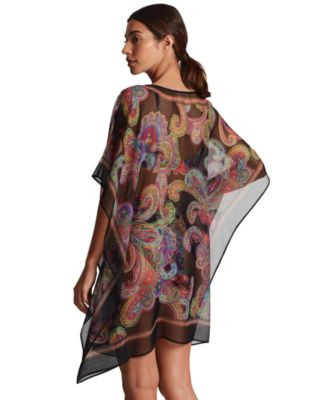 Women's Parder Poncho Swim Cover-Up | Macy's