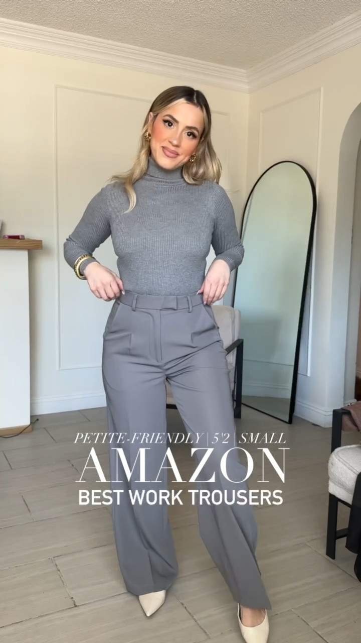 Theee best trousers from AMAZON 😍

✔️Grey: Small/long/thin in trousers
✔️Ivory: Small
✔️Dark green: Small/small
✔️Brown: Small in pants
✔️Black: Small in pants// XS in MEN'S blazer
✔️Khaki: Small long thin in pants in khaki



#LTKStyleTip #LTKU #LTKWorkwear