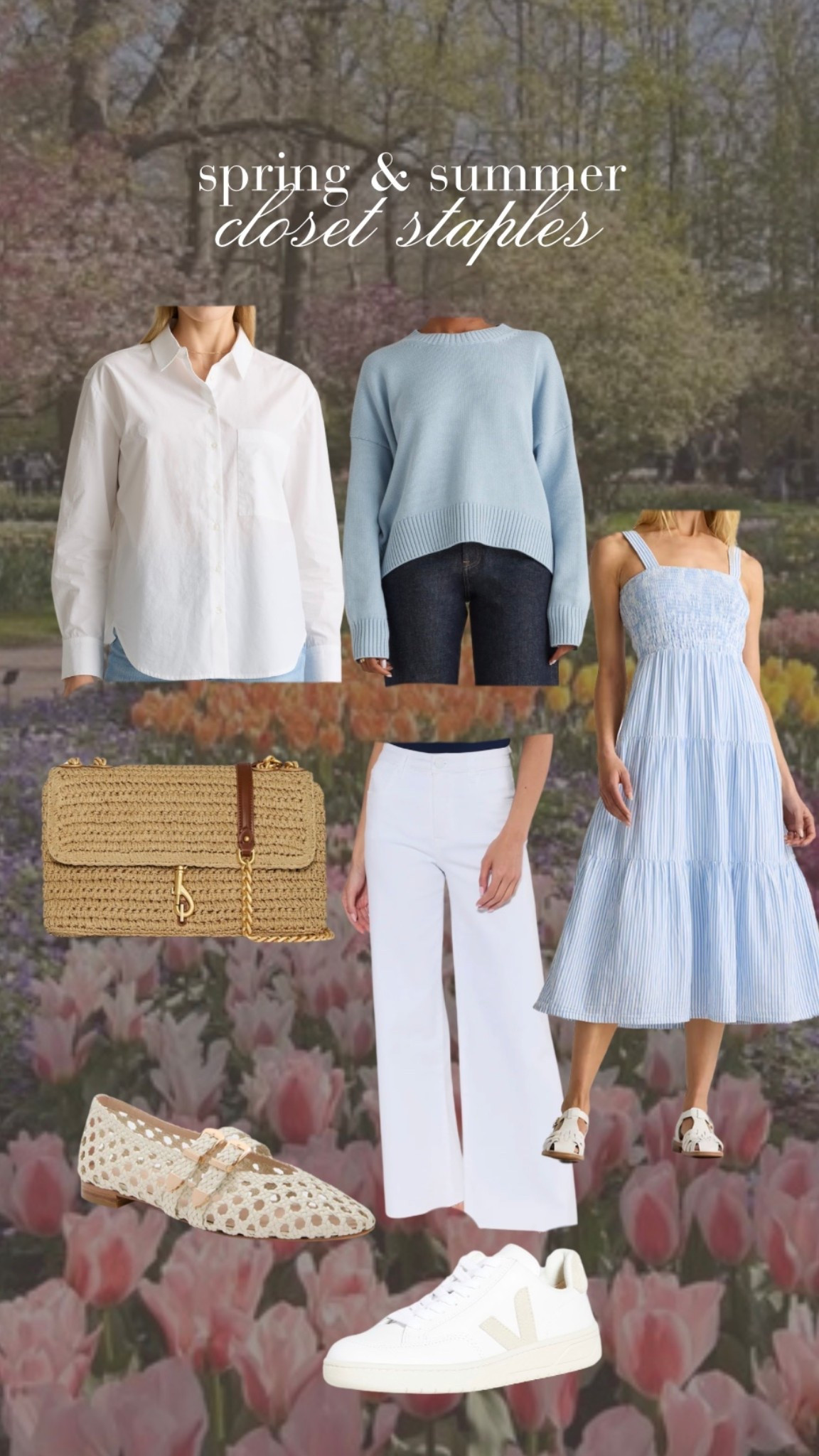 My closet staples for spring and summer!