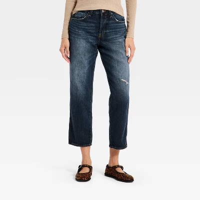 Women's Mid-Rise Boyfriend Jeans - Universal Thread™ | Target