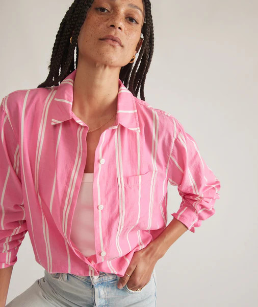 Abbey Relaxed Button Down | Marine Layer