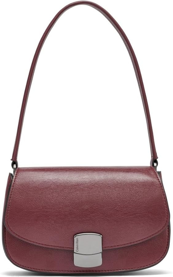 Calvin Klein Women's Alina Flap Shoulder Bag | Amazon (US)