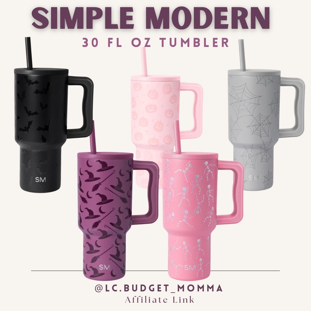 Under $22! Seasonal Simple Modern Tumblers! At Walmart 🩷🧡

#halloween #cute #spookycute #tumbler #simplemodern #waterbottle

#LTKSeasonal