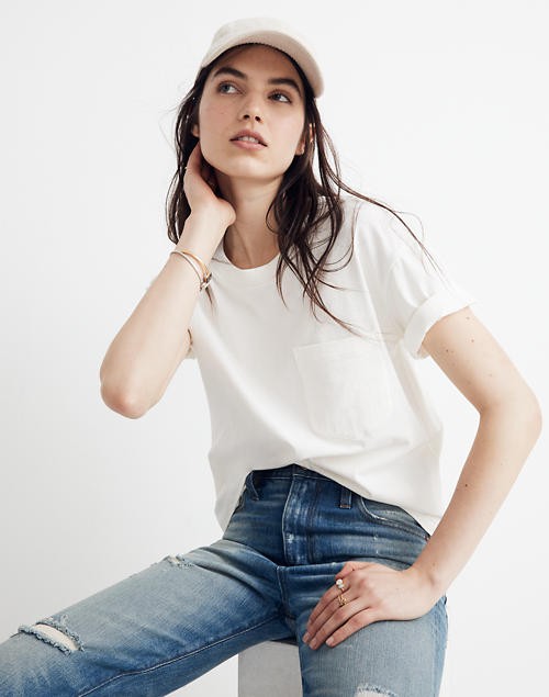 Easy Crop Tee | Madewell