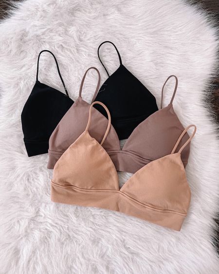 I’m obsessed with these bralettes from Amazon, perfect for skinny strap tops 👌🏼 SO SOFT too!

#LTKstyletip #LTKfindsunder100 #LTKfindsunder50