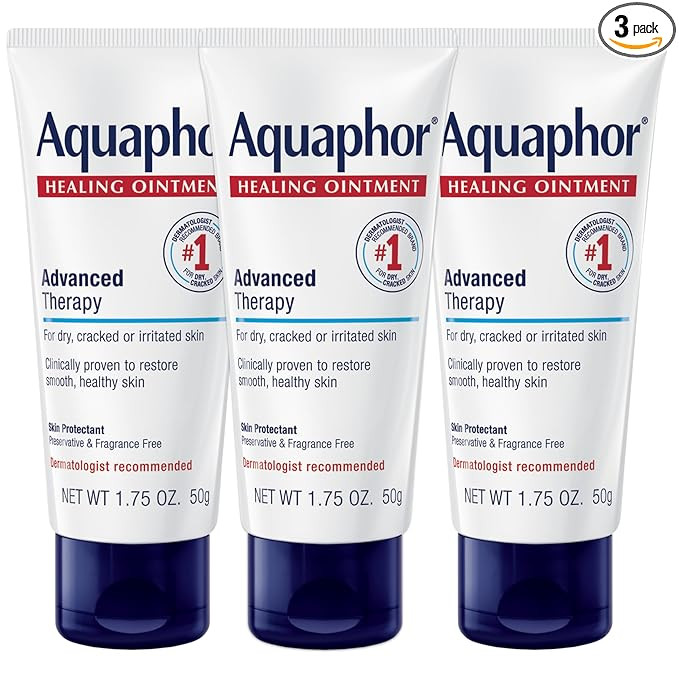 Aquaphor Healing Ointment - Travel Size Protectant for Cracked Skin - Dry Hands, Heels, Elbows, L... | Amazon (US)