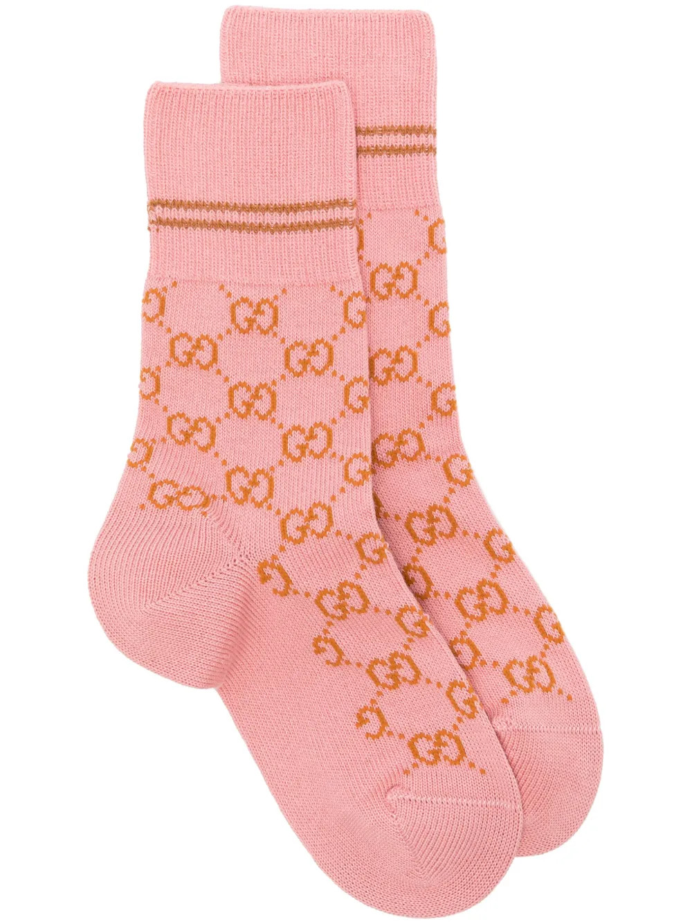 Gucci GG Supreme Ribbed Socks  - Farfetch | Farfetch Global