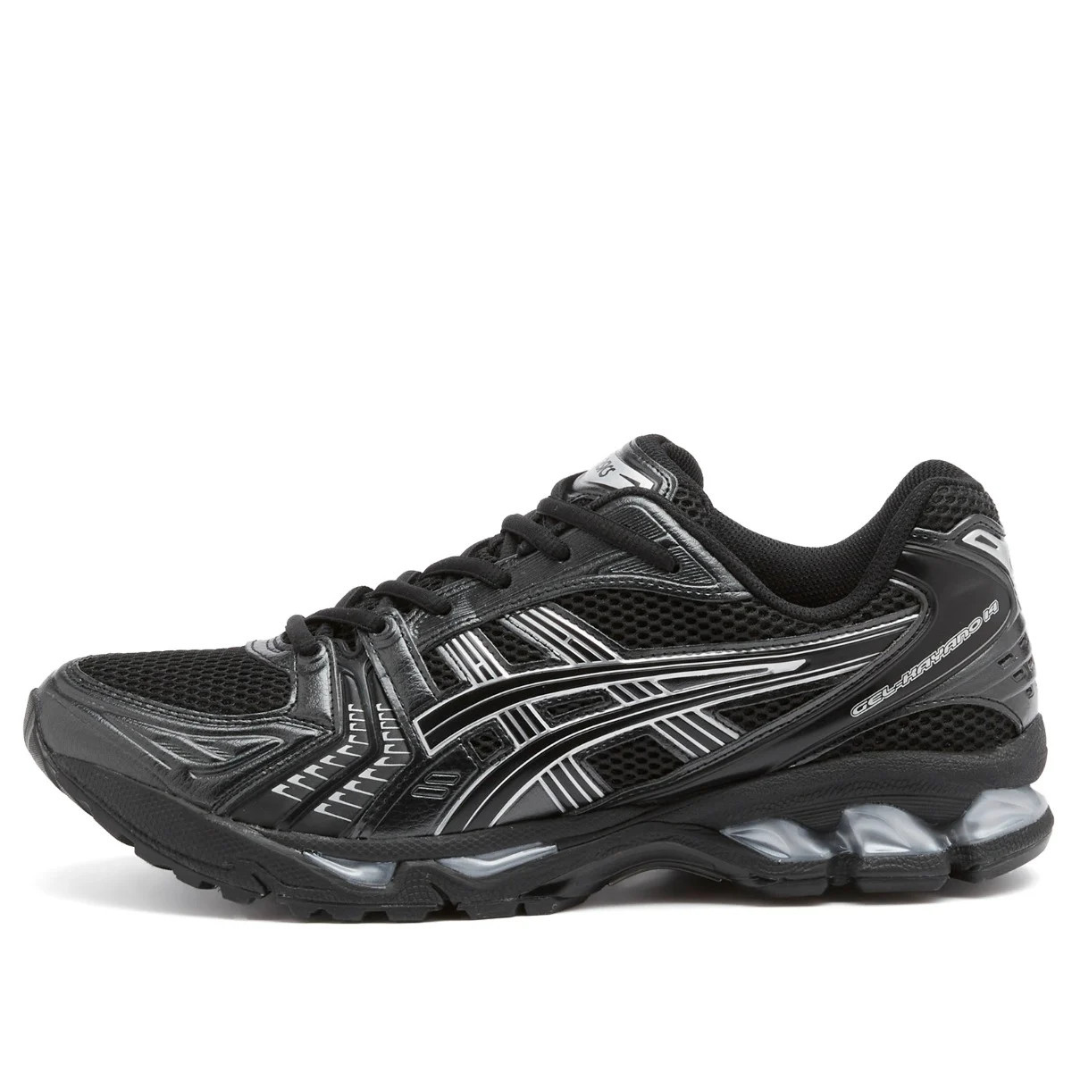 Asics Gel-Kayano 14 Sneakers in Black/Pure Silver, Size UK 5.5 | END. Clothing | END. Clothing