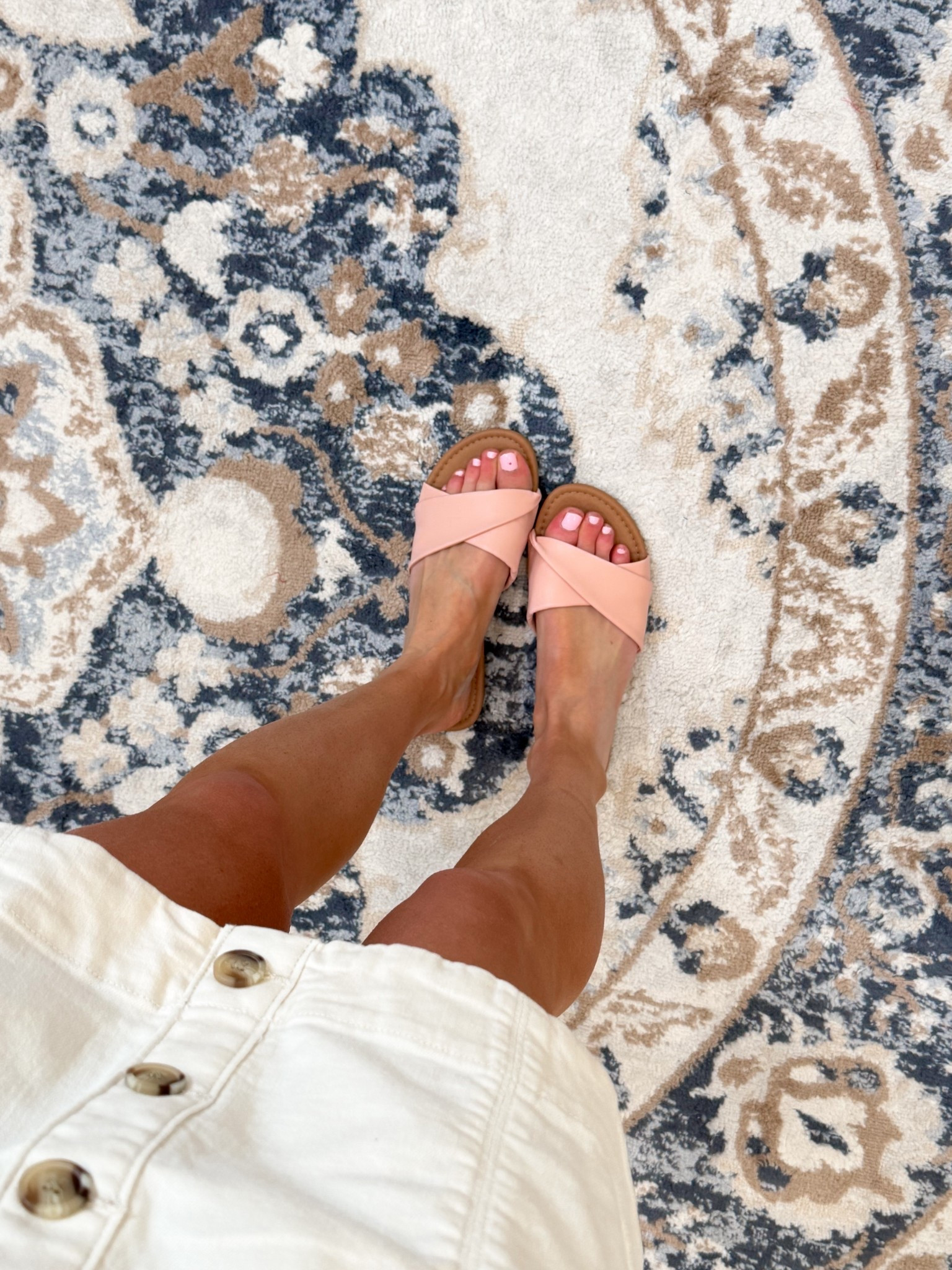 Loving these slide sandals from @Fitory - true to size 9. On sale & comfy 

#LTKootd #LTKSeasonal #LTKgrwm