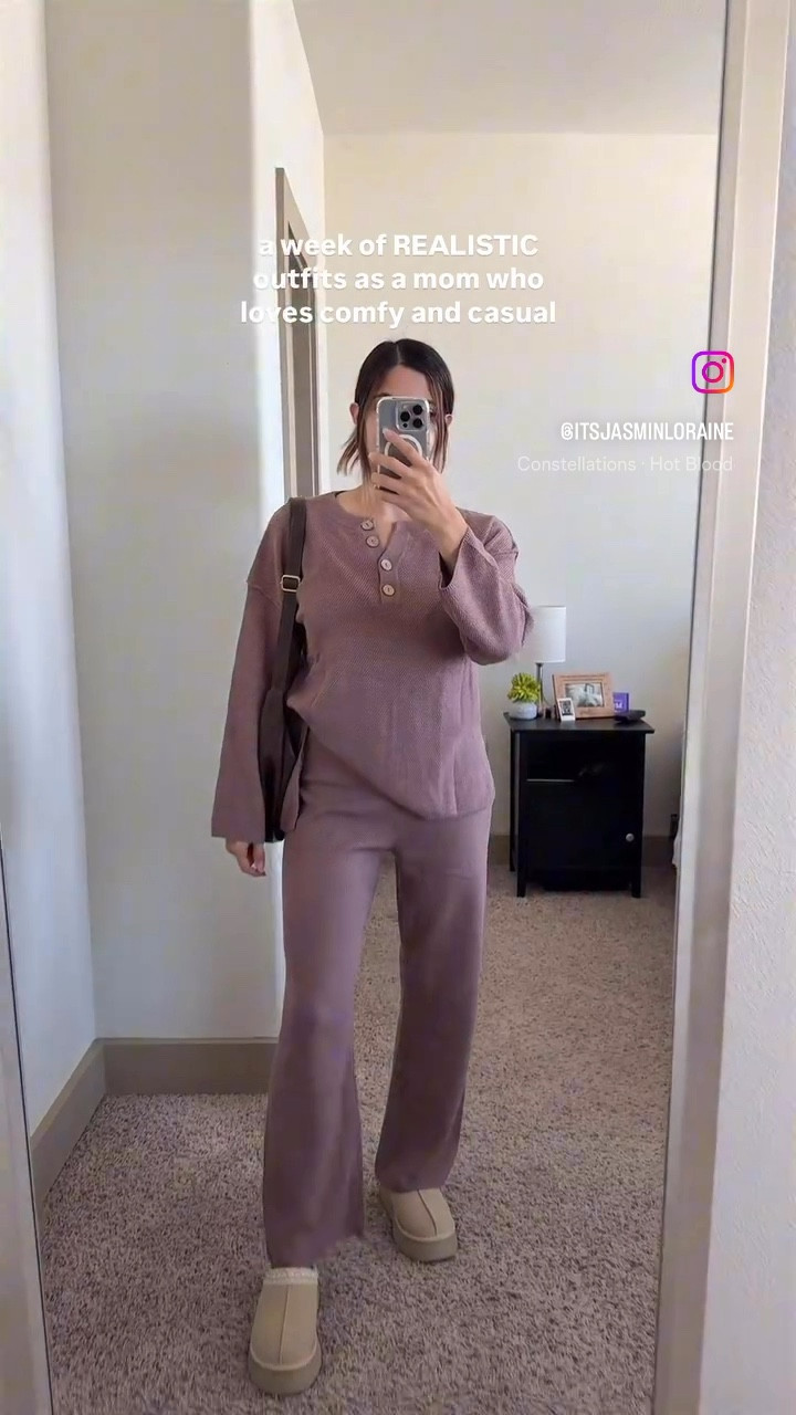 Everyday winter outfits ❄️🤍
Size small in lounge set & puffer vest both wide leg pants, M in black coat, 26/R in jeans 




Waffle lounge set, Amazon lounge set, platform ugg dupe slippers, wide leg high rise jeans, Abercrombie high rise jeans, burgundy kitten heels, long wool coat, black puffer vest 