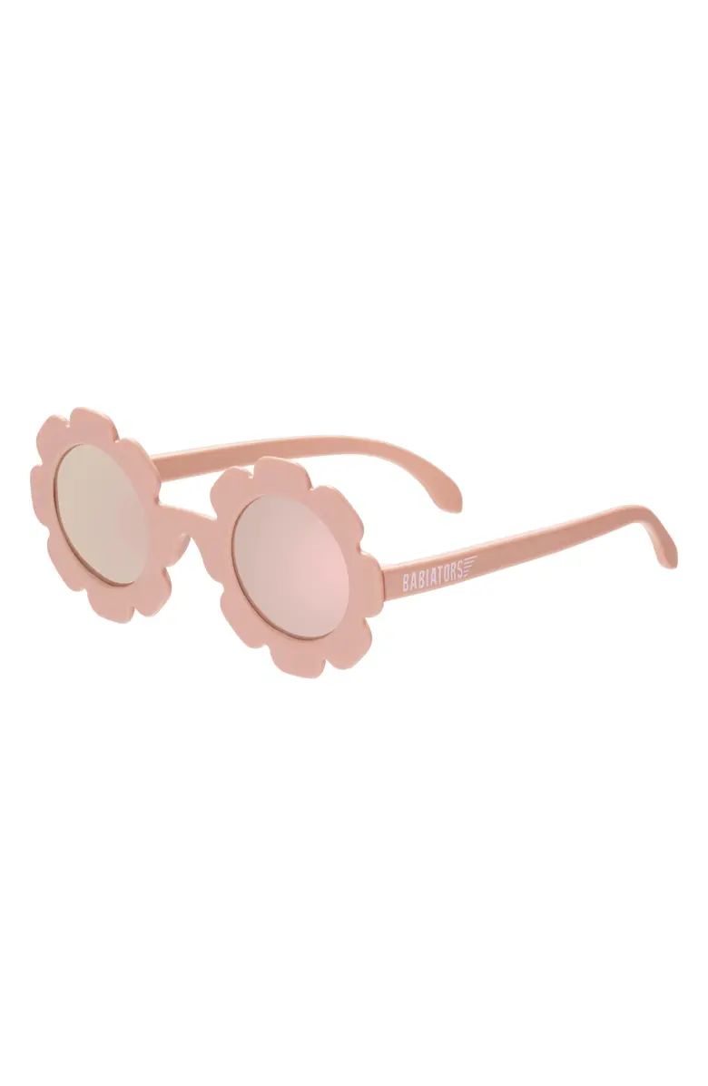 33mm Polarized Flower Sunglasses | Nordstrom