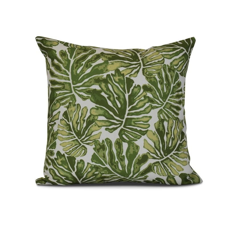 Thirlby Palm Leaves Outdoor Throw Pillow | Wayfair North America
