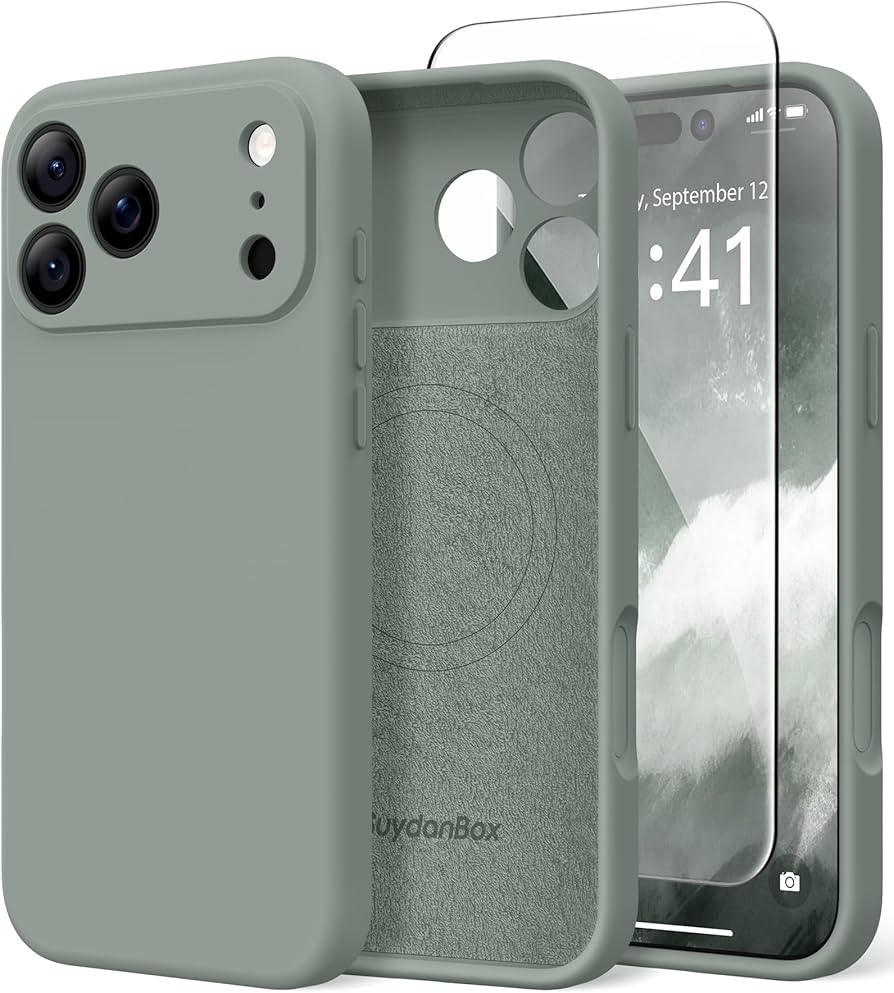 Magnetic for iPhone 17 Pro Max Case, Compatible with MagSafe, [Full Camera Protection][Screen Pro... | Amazon (US)