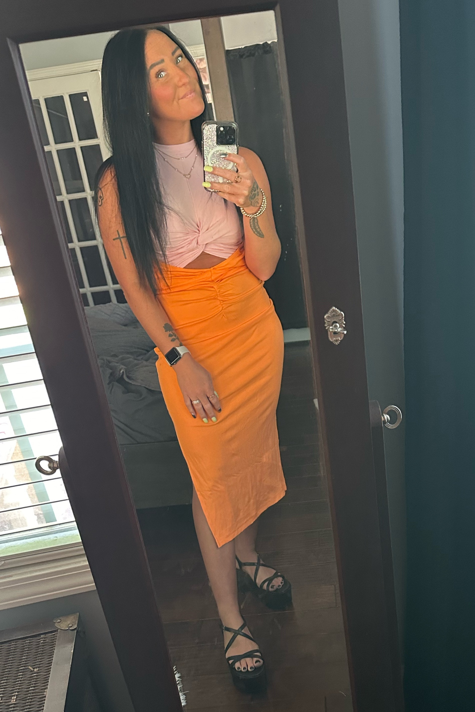 Absolutely love this stunning summer dress! It ties in the back to help pull in any extra tummy fluff😉 

#LTKFindsUnder50 #LTKStyleTip #LTKBeauty