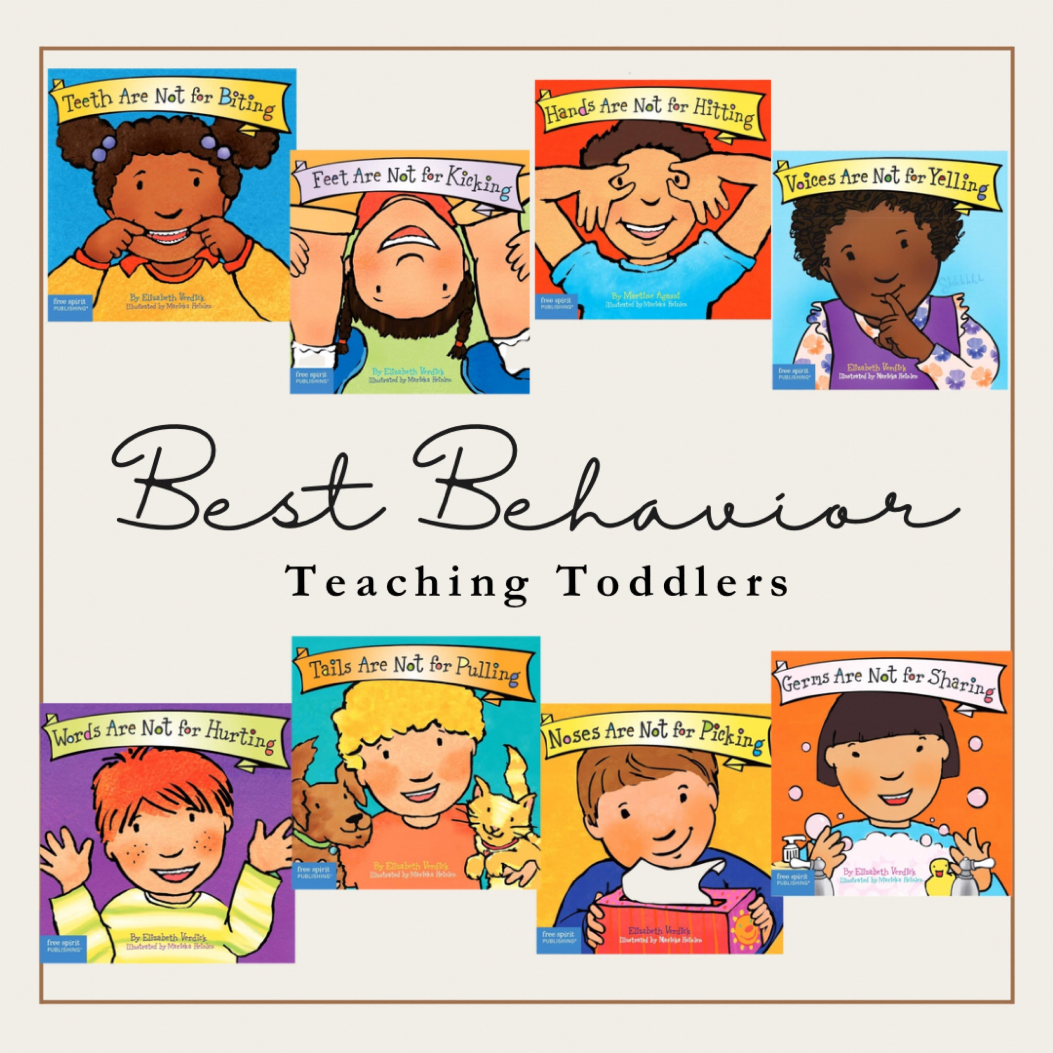 The toddler years are full of growth, smiles, and sweetness – but also hitting, kicking, tantrums, yelling, and nose-picking. These books are thoughtfully crafted for children aged 1–4, helping them navigate their actions and emotions with simple words, lively full-color illustrations, and positive messages. Perfect for parents, grandparents, caregivers, and educators, every book includes helpful tips and ideas in the back to make learning about good behavior fun and engaging.

These books are a trusted resource for teaching children about empathy, kindness, and healthy habits. With their engaging stories, they make learning about good behavior an enjoyable experience for both children and adults.

#LTKFamily #LTKKids #LTKBaby