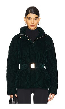 Unreal Fur Maxim Puffer Jacket in Forest Green from Revolve.com | Revolve Clothing (Global)