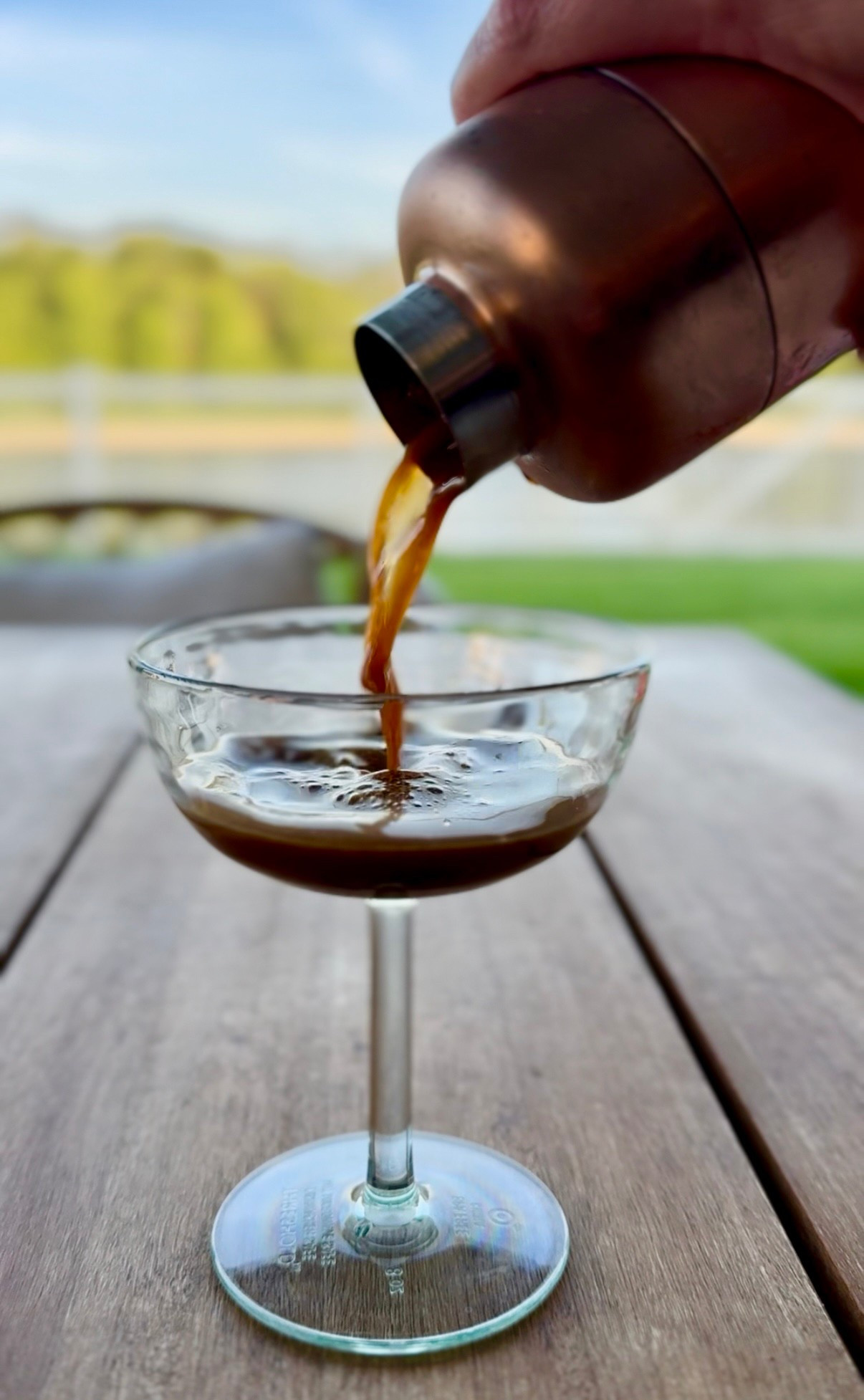 Love these acrylic coupe glasses for al fresco espresso martinis 🍸 

#LTKHome #LTKSummerEdit