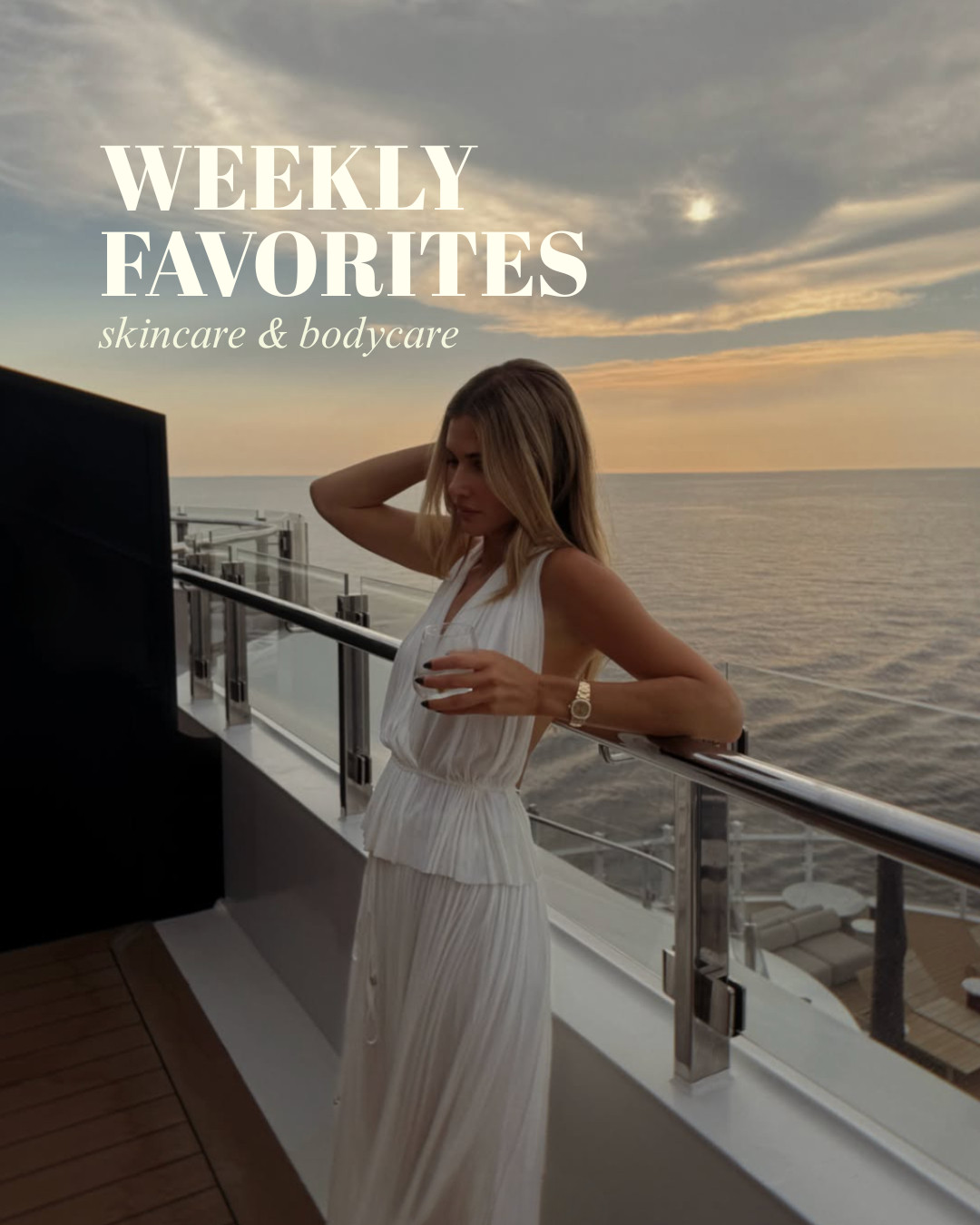 Weekly favorites: skincare & bodycare edition 

 