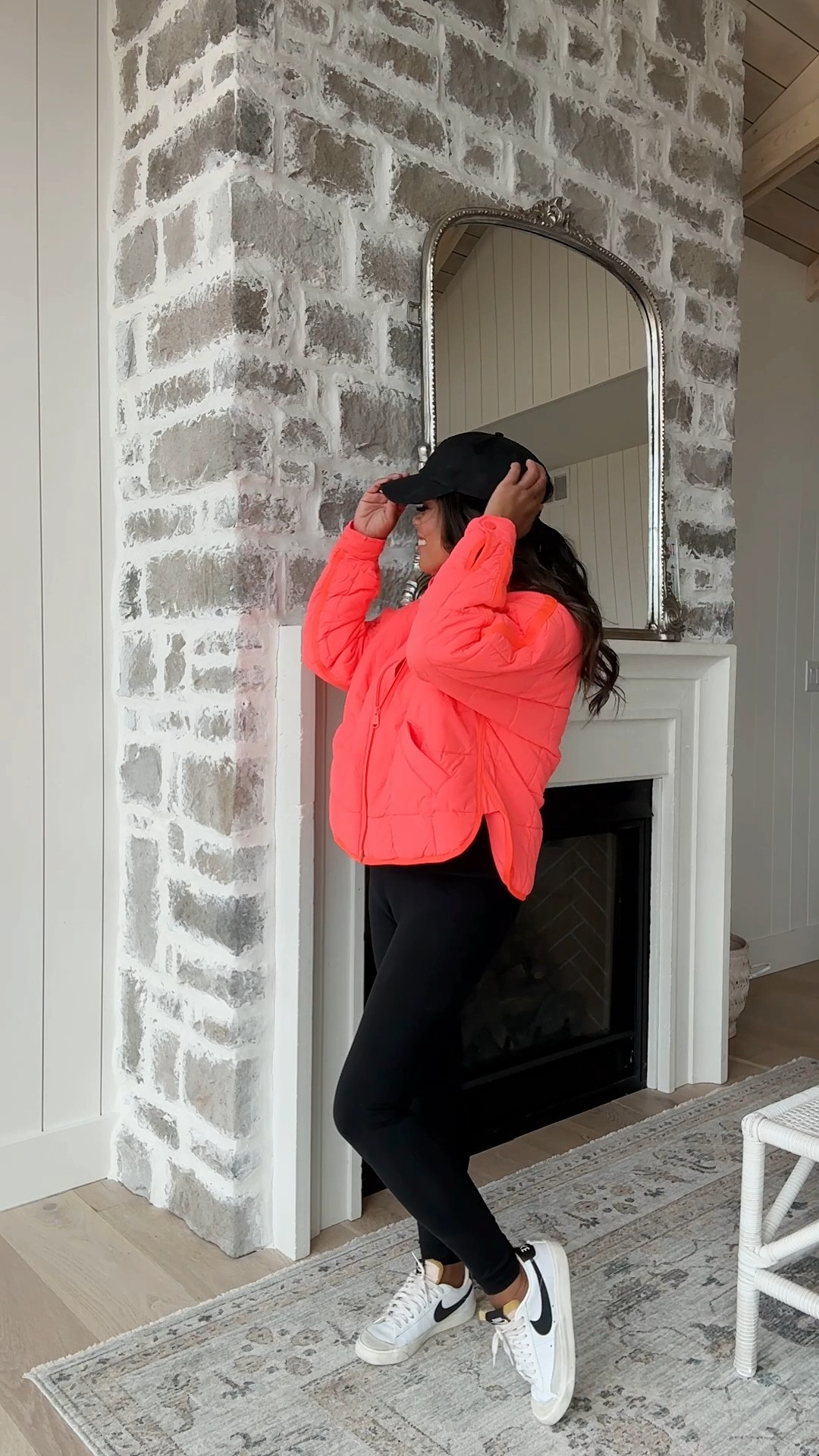 Fp movement pippa - athleisure wear - sports mom - Amazon leggings and ny Yankees baseball cap - Nike blazer on sale over 40% off

#LTKSaleAlert #LTKActive #LTKVideo