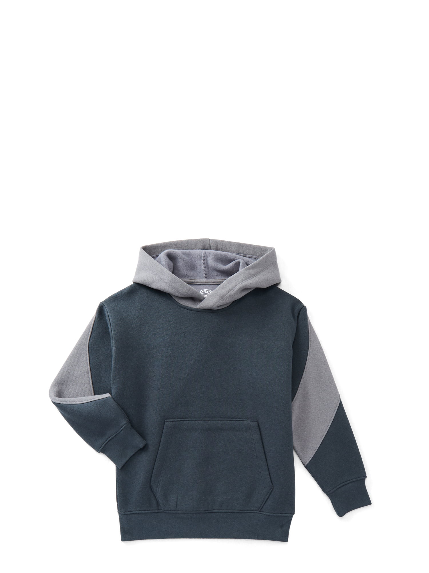 Athletic Works Boys Active Fashion Fleece Hoodie with Long Sleeves, Sizes 4-18 | Walmart (US)