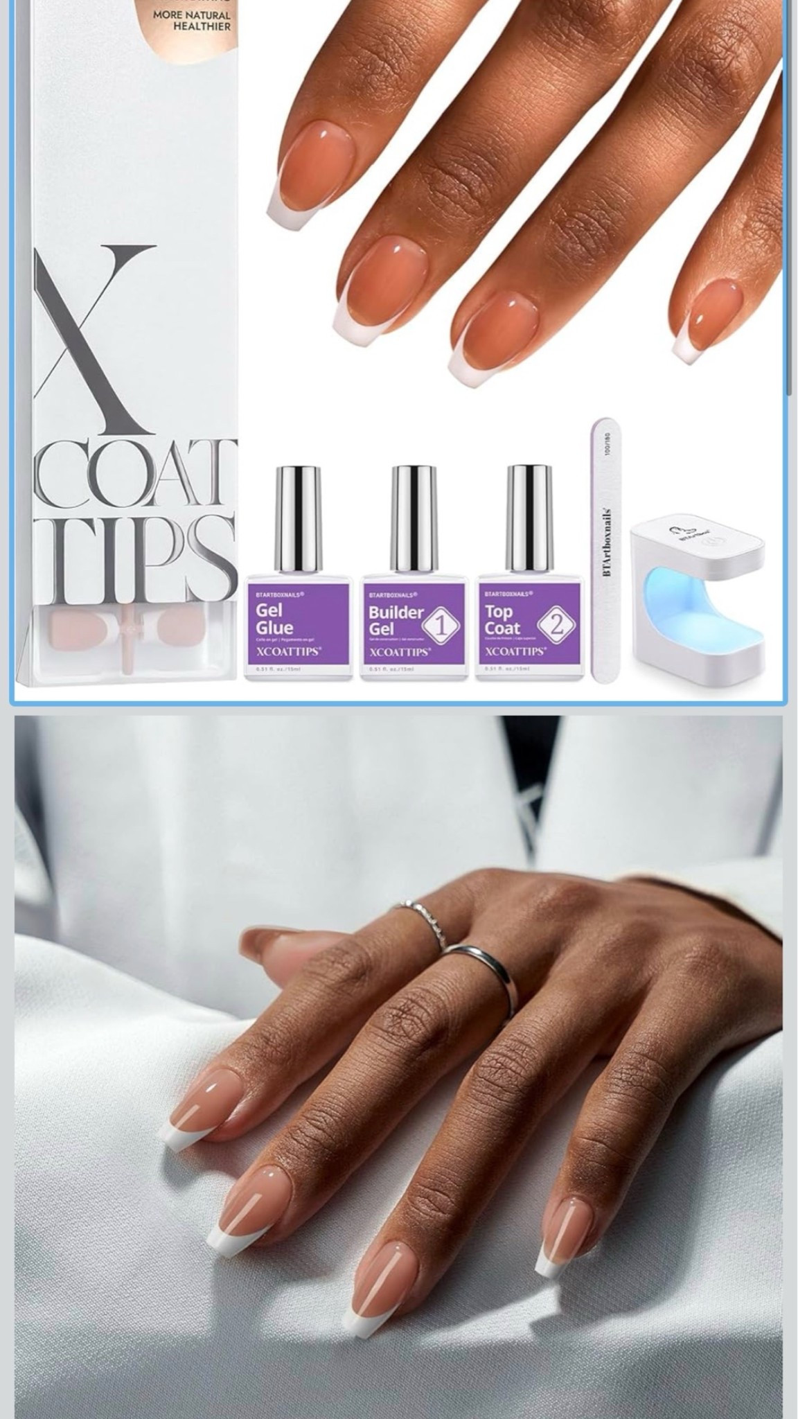 Trying out these press ons right now. I’m already 4 days in. The nails are sturdy and the application was so easy. Took me just 25 minutes! 

Trying to cut back spending $100+ at the salons and I think I’ve found the perfect solution.

#LTKselfcare #LTKmomlife #LTKvlog
