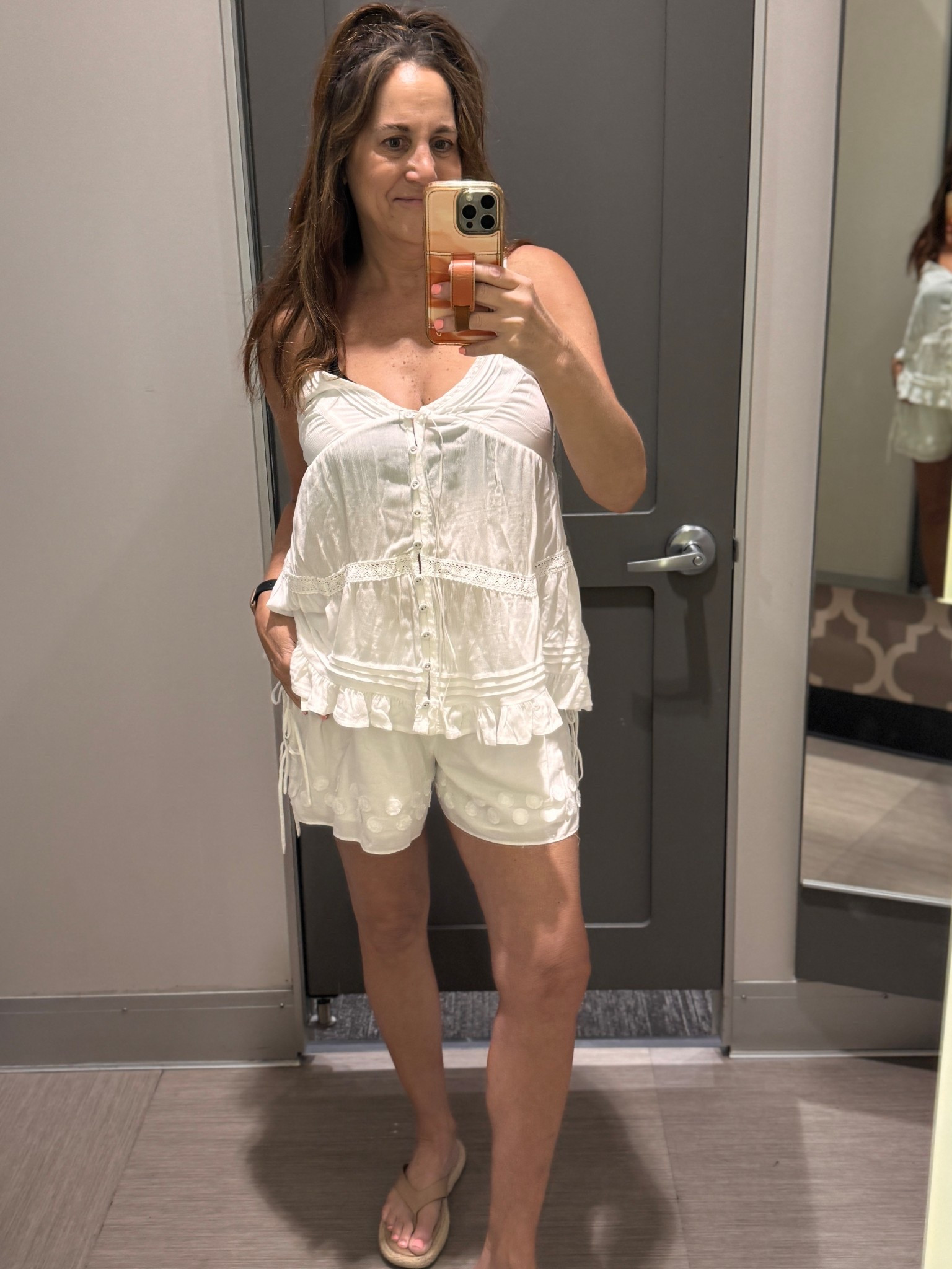Another white tank option for these shorts.. this one is a little longer if you don’t like a shorter top!

Top-M tts
Shorts-M tts

@Target 

#LTKSeasonal #LTKootd #LTKOver40