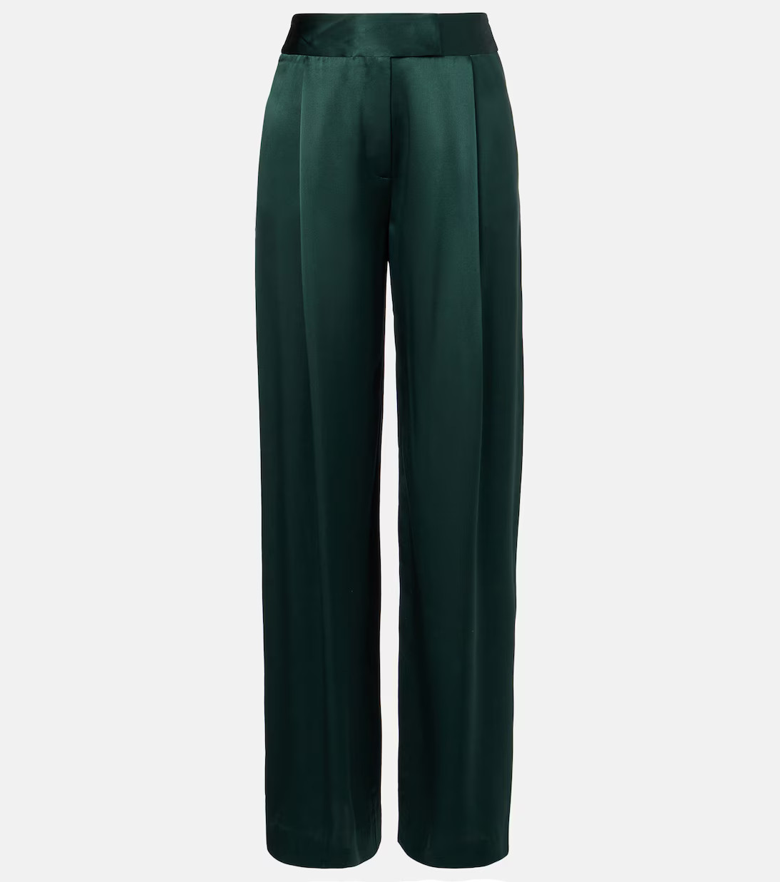 Silk satin wide-leg pants | Mytheresa (US/CA)
