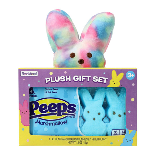 Peeps® Tie Dye Plush & Marshmallow Candy Gift Set | Five Below